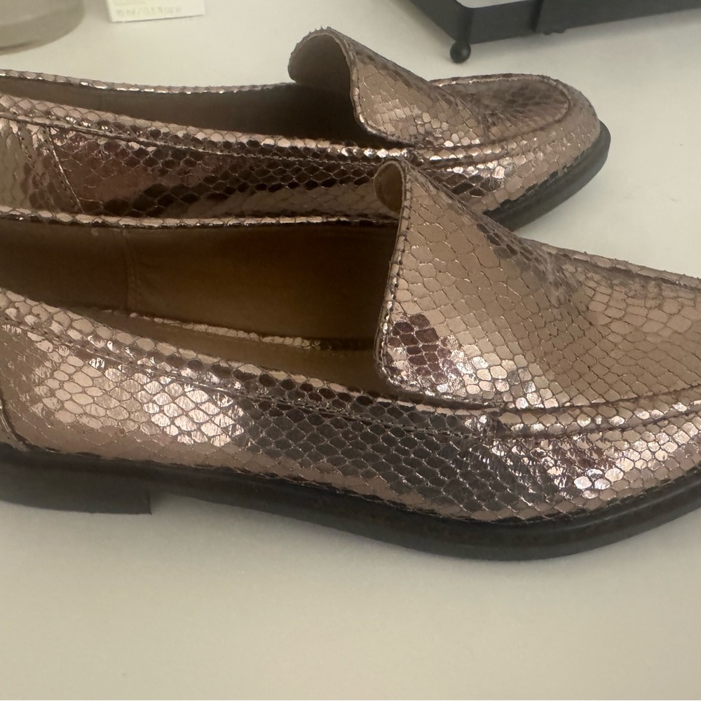 DV by Dolce Vita Bronze Gold Loafers - Picture 3 of 6